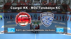 Csurgói KK - MOL Tatabánya KC NB I-es bajnoki férfi kézilabda mérkőzés 2024. május 15.